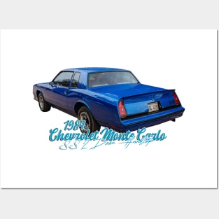 1984 Chevrolet Monte Carlo SS 2 Door Hardtop Posters and Art